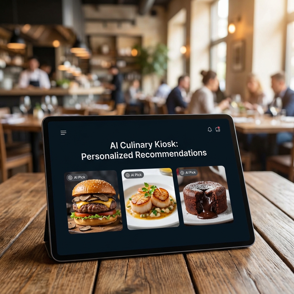 AI self-order kiosks